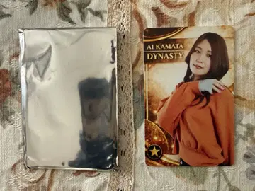 DARTS LIVE 카마다 아이 다트 라이브 카드 DYNASTY 미사용