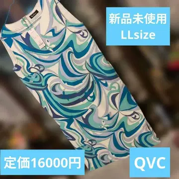 AnnCoguine 슬리브리스 무릎 기장 원피스 L