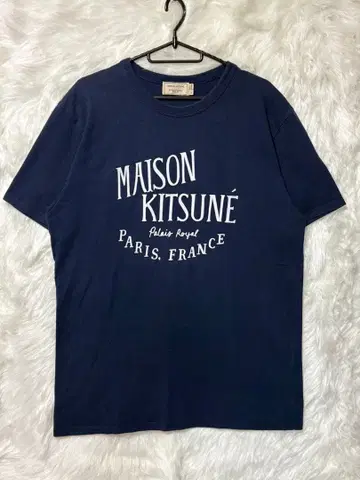 메종 키츠네 / 네이비 티셔츠