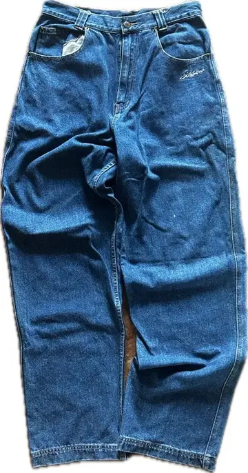 Southwest 배기 데님 파란색