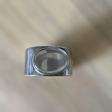 JULIE SANNDLAU 실버 오벌컷 뱅글