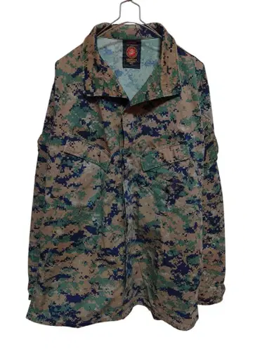 미군 실물 USMC 해병대 MARPAT 우드랜드 카모플라쥬 자켓 L-L