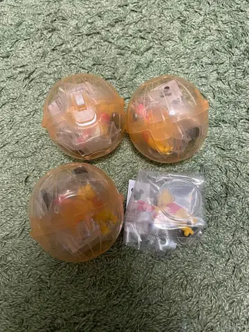 디즈니 곰돌이 푸 캡슐 토이 4개 세트
