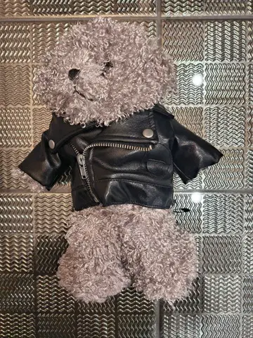 저스틴 데이비스 라이더 자켓 봉제 인형 곰 베어