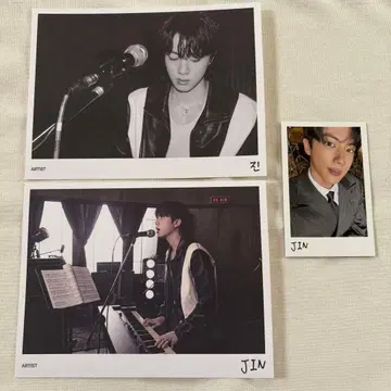 BTS ARIRANG 아리랑 LP deluxe B&W 트레이딩 카드 진