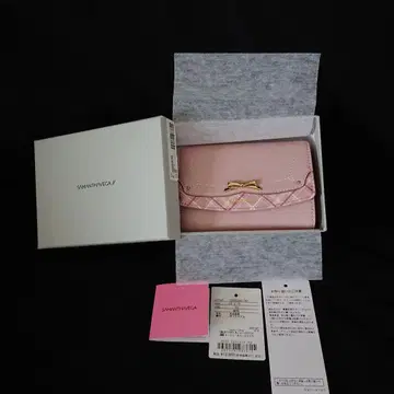 미사용 새상품 사만사베가 지갑 핑크