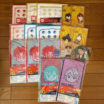 제일복권 단다단 변장 러버 참 하프 타월 등 세트