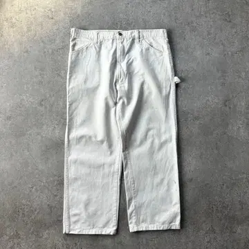 80s 디키즈 페인터 팬츠 USA제 화이트 40 x 32 치비택