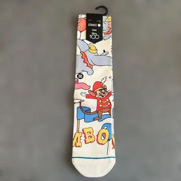 STANCE 덤보 디자인 삭스 L