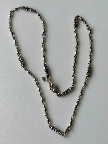 블러디 마리 물꽃 워터 로즈 체인 실버 925