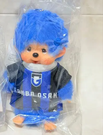 [미사용 새상품] 몬치치 콜라보 유니폼 마스코트 키체인 감바 오사카