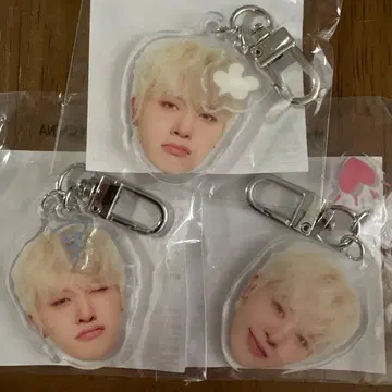 TREASURE 정우 얼굴 아크릴 키링 캡슐 토이 희로애락 희로애