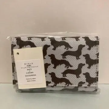 키케이스 강아지 패턴 니시진 니시진 비단 중국산 현품 한정 강아지 닥스