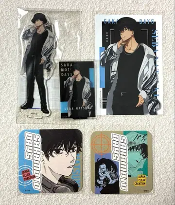 SAKAMOTODAYS 세바 나츠키 아크릴 스탠드, 엽서