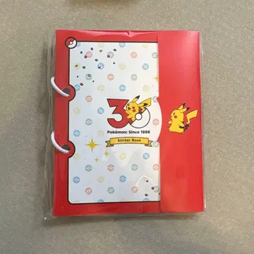 포켓몬 센터 출장소 30주년 한정판 씰북