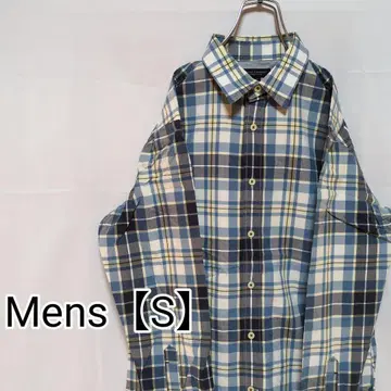 K118 [US 수입] 바나나리퍼블릭 긴팔 셔츠 [남성용 S] 체크