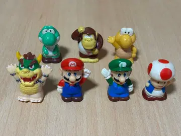 슈퍼 마리오브라더스 손가락 인형 피규어 당시 물건