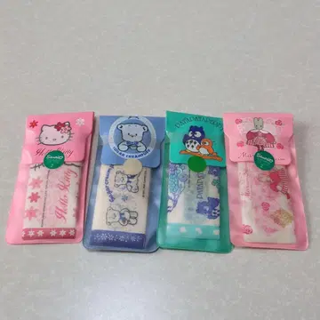 키티 마론 크림 슈가 크림 퍼프 파타파타 페피 방수 밴드 새상품