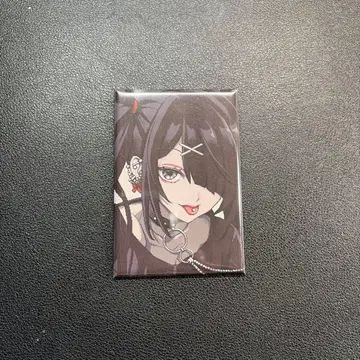 NEEDY GIRL OVERDOSE 아메쨩 스퀘어 캔뱃지 혀 피어싱