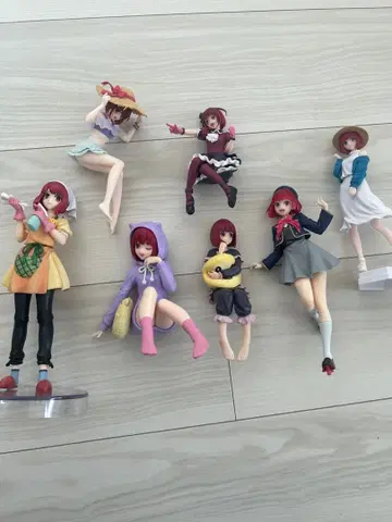 최애의 아이 아리마 카나 피규어 7개 세트 묶음 판매