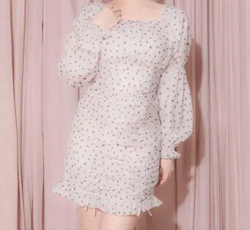 pium 원피스 핑크 하트