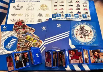 아디다스 레어 스티커 세트