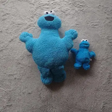 쿠키 몬스터 봉제 인형 세트 대소