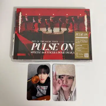 [ 익명 배송 ] TREASURE PULSE ON DVD 교세라 재혁