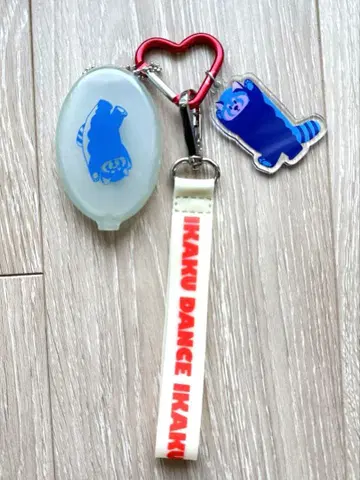 graniph 그라니프 이카쿠 아크릴 키체인 & 코인 케이스