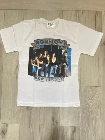 BON JOVI 투어 티셔츠 1989년