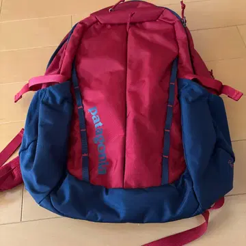 patagonia 백팩 빨간색/파랑