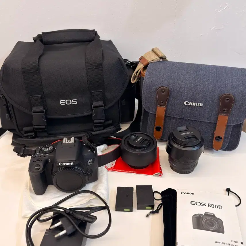 캐논 EOS 800D 카메라 풀세트