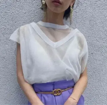 AMERI VINTAGE 시어 탱크탑 베스트 세트 FREE