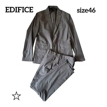 에디피스 워셔블 셋업 수트 그레이 46 M 상당
