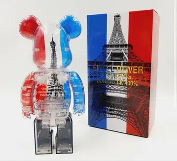 [새상품] 베어브릭 400% 에펠 타워 트라이컬러