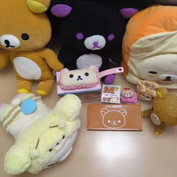 리락쿠마 봉제 인형 세트