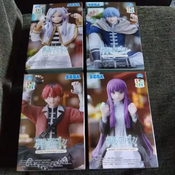 장송의 프리렌 쵸코노세 프리미엄 피규어 4체 세트 미개봉