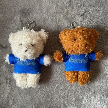 요코하마 dena 베이스타즈 마키 슈고 테디베어 키링