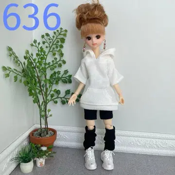 리카짱 의류 [636] 22cm 인형 의류 핸드메이드