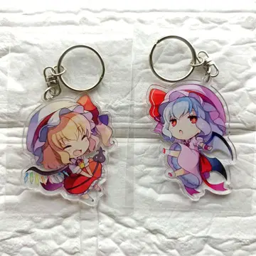 플랑도르 레밀리아 아크릴 키링 2개 세트 애니메이트