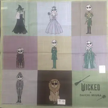 WICKED 위키드 한큐 한정판 손수건 DAICHI MIURA