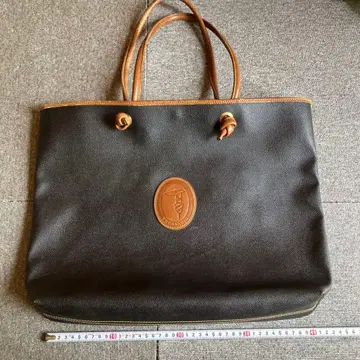 TRUSSARDI 블랙 토트백
