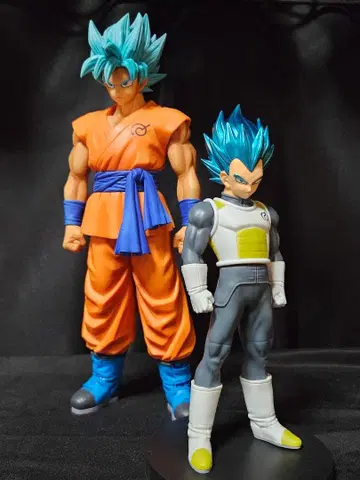 초사이어인 갓 SS 손오공 & 초사이어인 갓 SS 베지터 피규어 세트