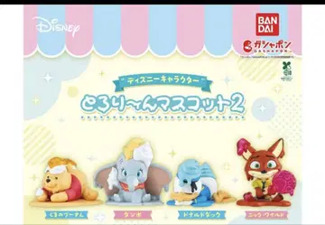 디즈니 캐릭터 토로린 마스코트 2탄 전 4종 컴프 반다이