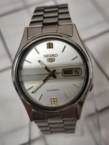 레어 70s SEIKO 세이코5 7009-3100 자동 시계 작동품