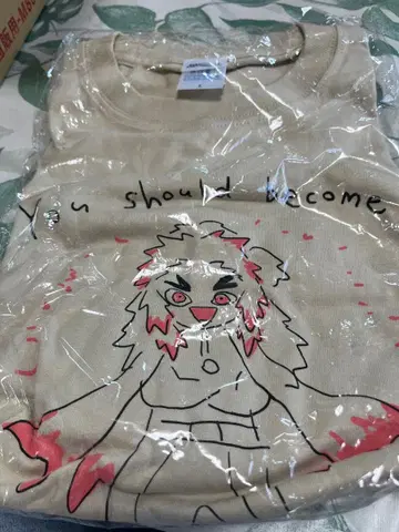 귀멸의 칼날 전 집중전 무한열차 유곽편 렌고쿠 쿄쥬로 T셔츠