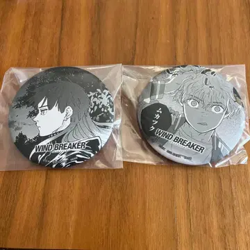 WIND BREAKER 제일복권 E상 캔뱃지 토토미야 타키이시 세트