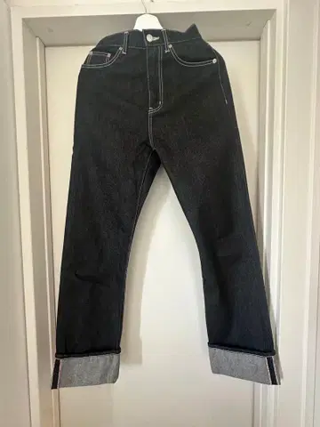 뷰티풀 피플 블랙 스트레이트 팬츠