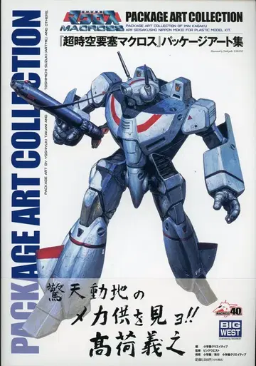 소학관 초시공 요새 마크로스 패키지 아트집 (오비 포함)