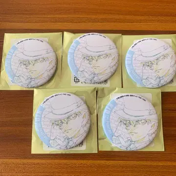 명탐정 코난전 TV 애니메이션 방송 30주년 기념 원화 캔뱃지 키드 5개